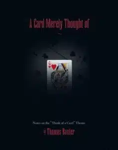 A Card merely thought of by Thomas Baxter