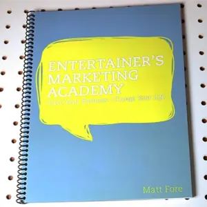 Entertainer's Marketing Academy (EMA) by Matt Fore ( Instant Download )