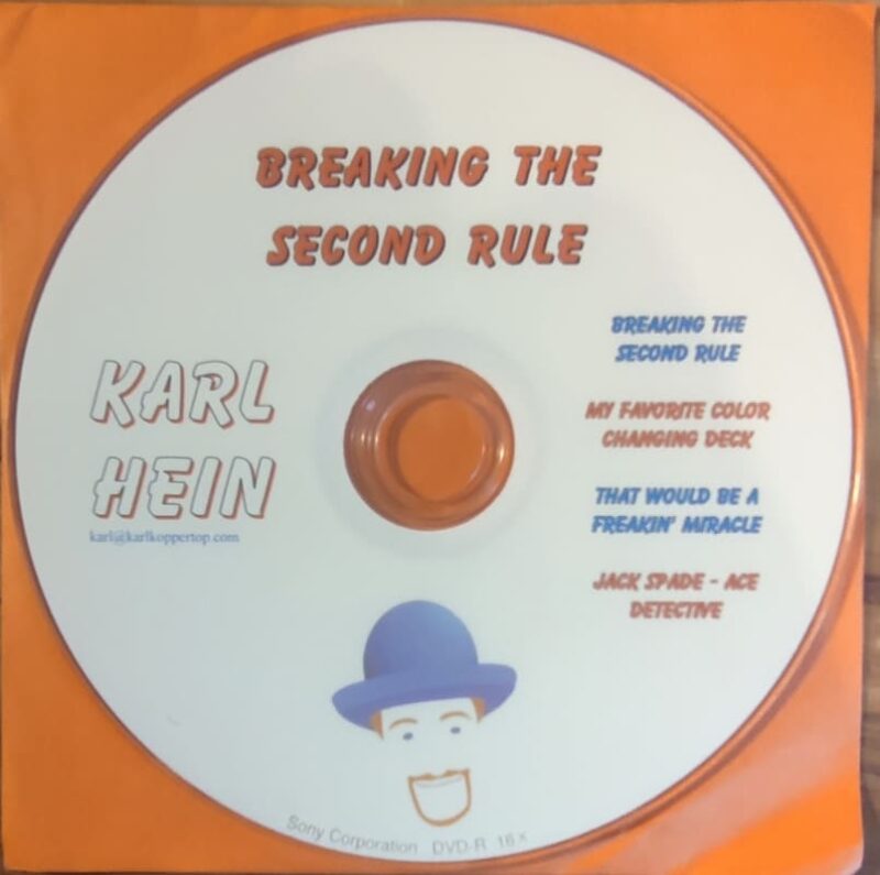 Karl Hein - Breaking the Second Rule ( Instant Download )