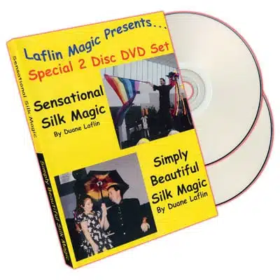 Sensational Silk Magic And Simply Beautiful Silk Magic by Duane Laflin ( Instant Download )