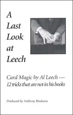 A Last Look at Leech by Al Leech ( Instant Download )