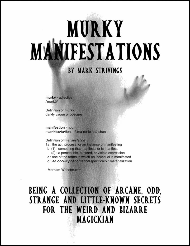 Murky Manifestations by Mark Strivings ( Instant Download )