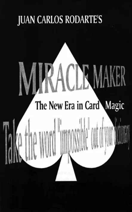Miracle Maker by Juan Carlos Rodarte.