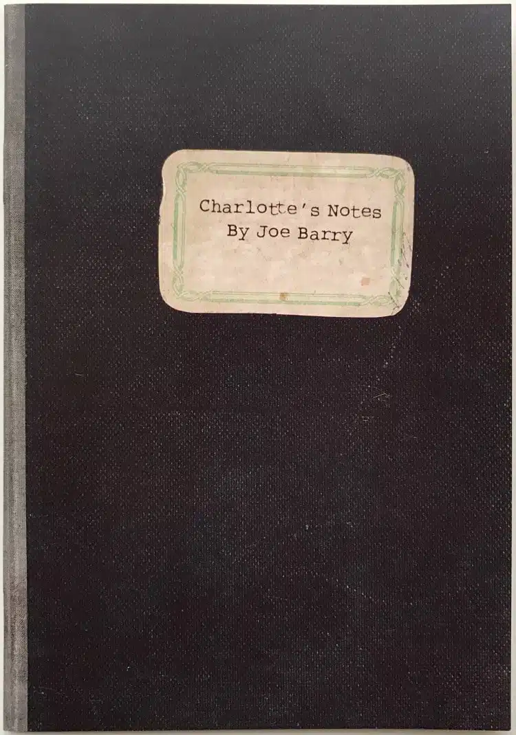 Charlotte's Notes by Joseph Barry ( Instant Download )