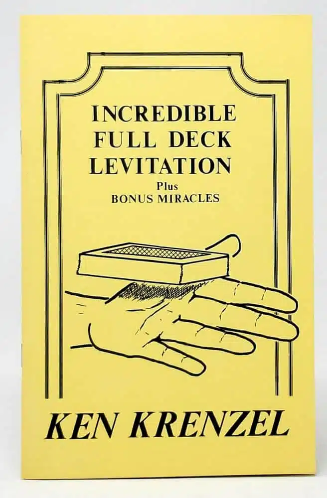 Incredible Full Deck Levitation Plus Bonus Miracles by Ken Krenzel.