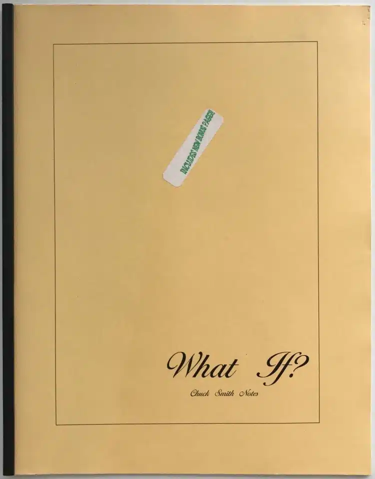 What If? Chuck Smith Notes by Chuck Smith ( Instant Download )