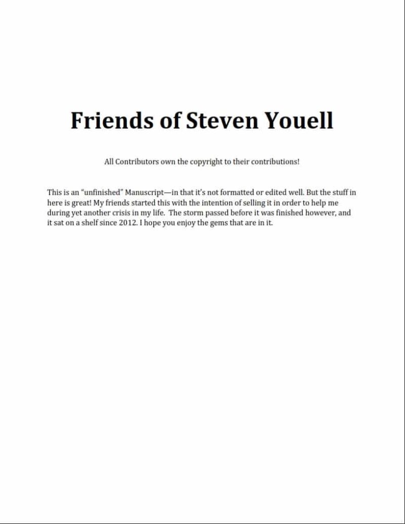 Friends of Steven Youell by Steven Youell ( Instant Download )