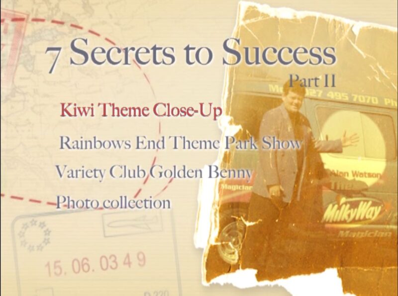Alan Watson - 7 Secrets to Success ( 2 Vols , Instant Download )