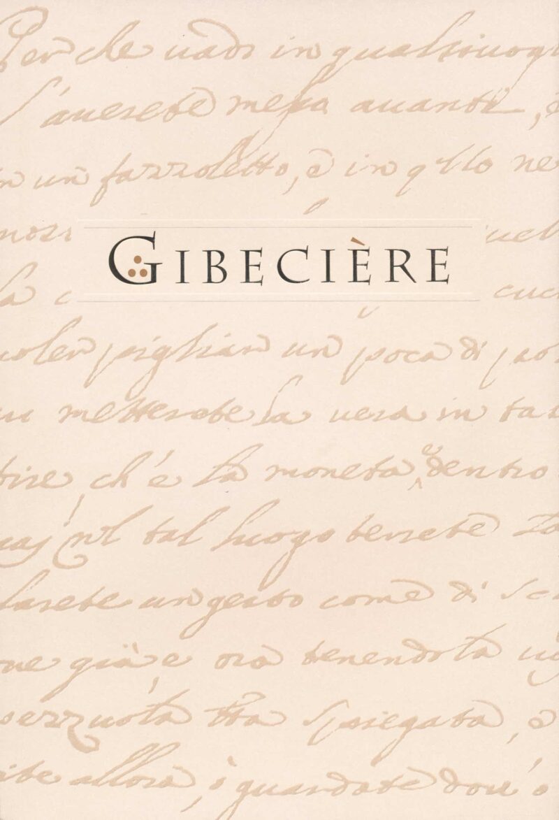 Gibecière by Stephen Minch - Vol 8 No 1 (Winter 2013, Instant Download )