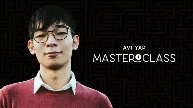 Avi Yap - Vanishing Inc Masterclass ( Instant Download )