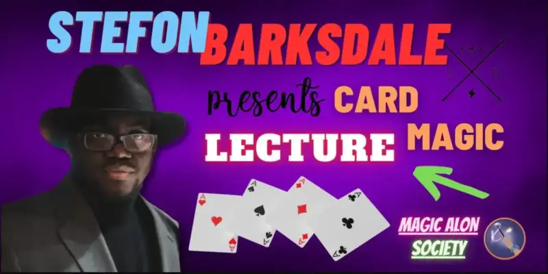 Stefon Barksdale - Card Magic Lecture ( Instant Download )