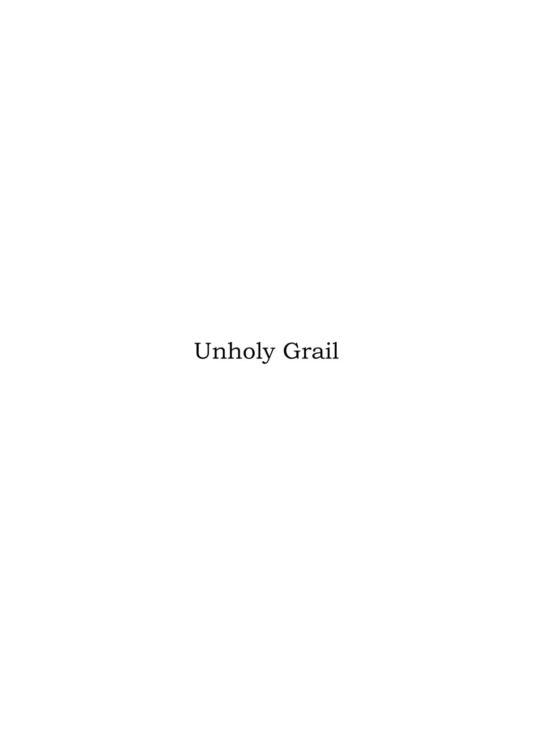 Unholy Grail by Vladimir Zyuzin ( Instant Download )