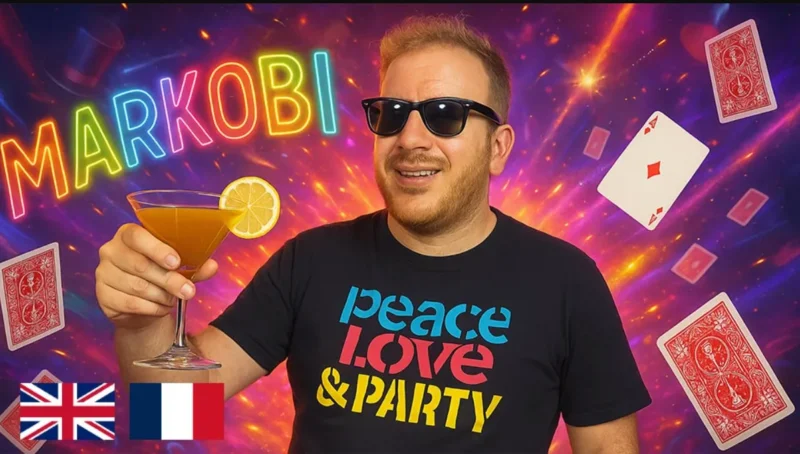 Markobi - Peace Love & Party ( French & English , Instant Download )