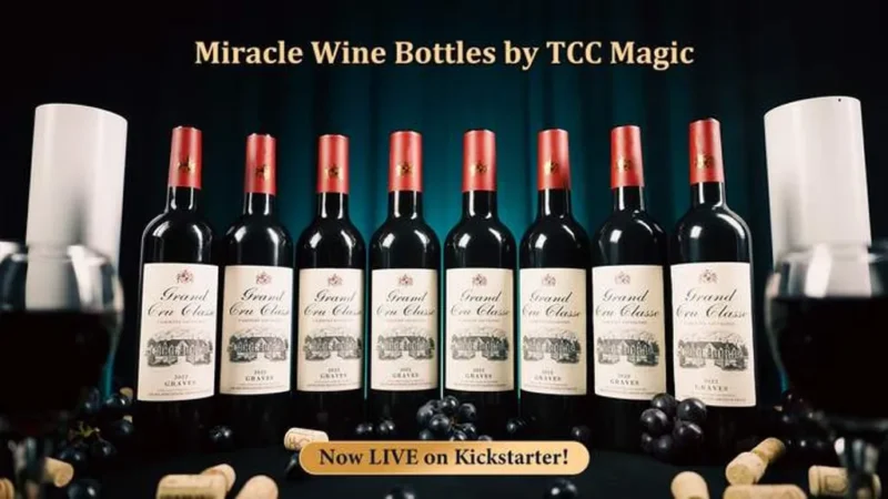 Miracle Wine Bottles by TCC Magic ( Instant Download )
